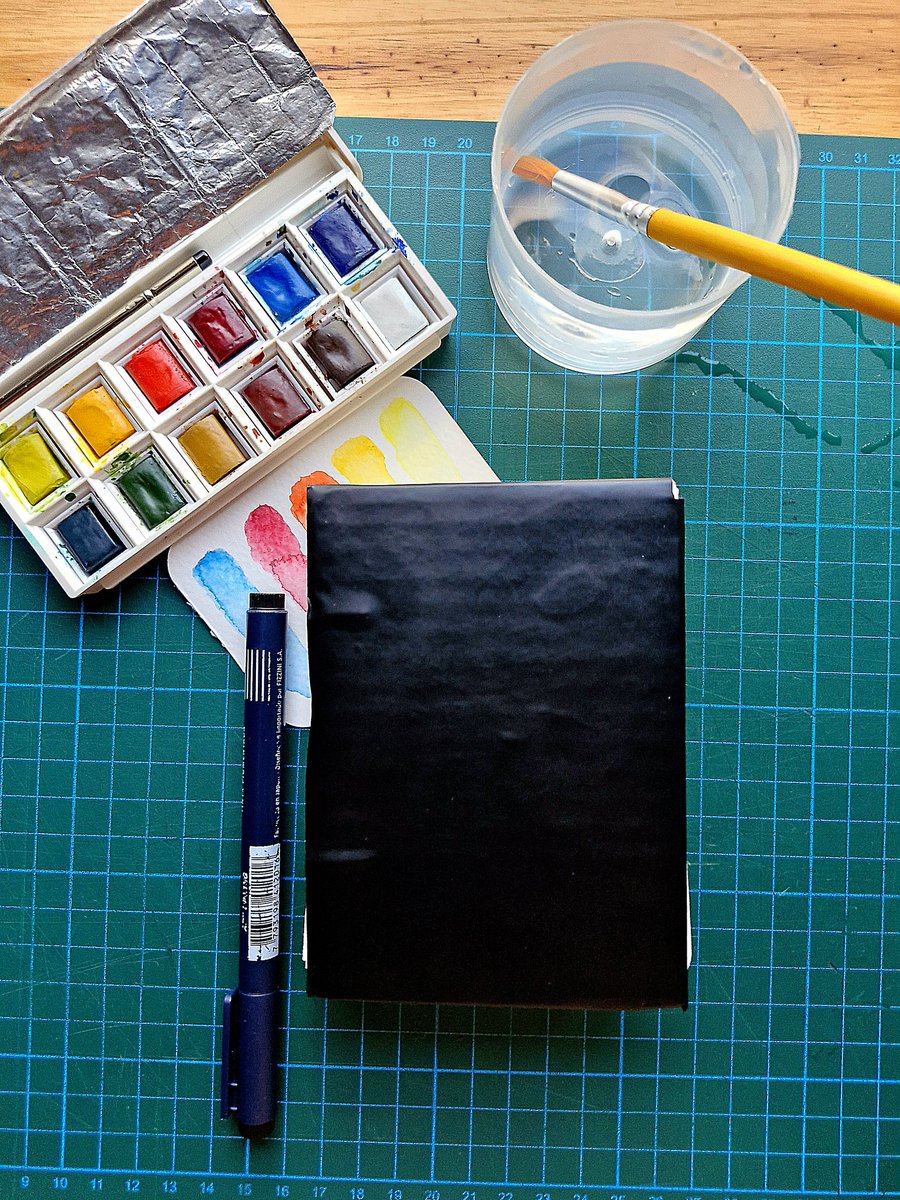 I'm back with a new #sketchbook