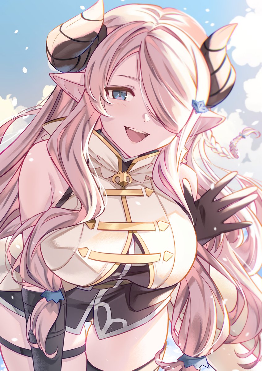 WanderstillArt's tweet photo. Hello~ 👋❤️

I drew Narmaya for [Within These Blue Skies Zine] 

#granblue #gbf #GranblueFantasy
#グラブル https://t.co/5DrqOcOyxE