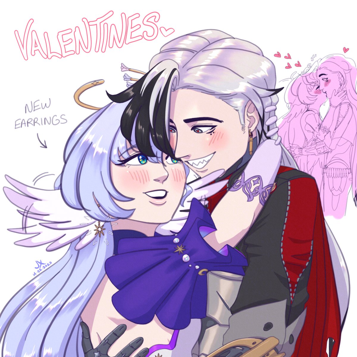 old valentines art