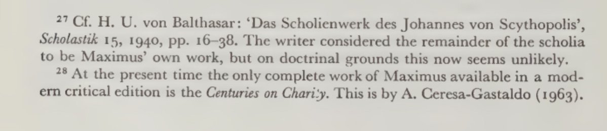 Just learning now that Hans Urs von Balthasar might have known Syriac too. fml.