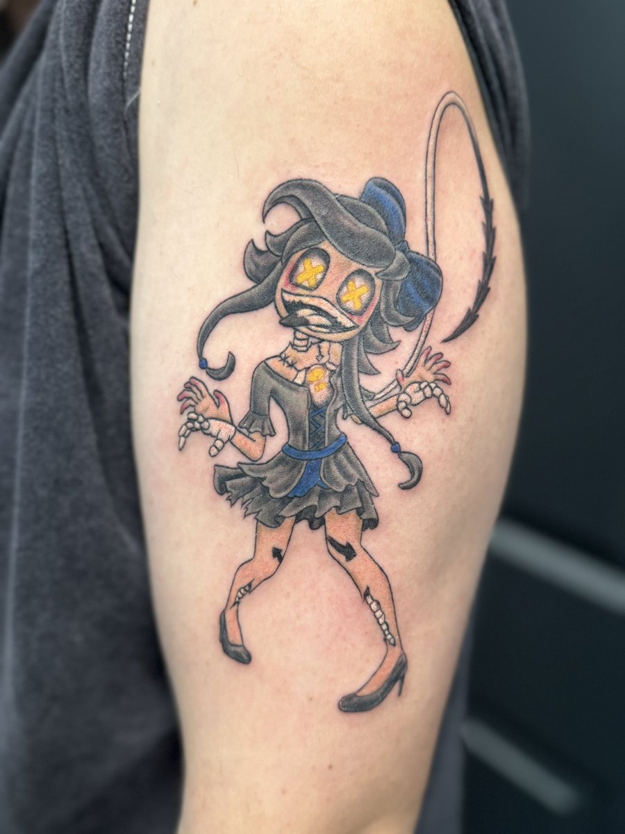 cappyboi2's tweet photo. The cyn tattoo is complete #murderdrones #cyn #murderdronescyn #callbackping https://t.co/9t1zmkDo6U