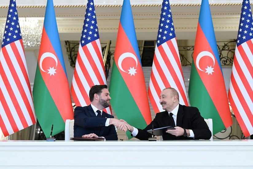 The signing of the "Charter on Strategic Partnership between the Government of the Republic of Azerbaijan and the Government of the United States of America" formalized the institutionalization of bilateral relations.
#Azerbaijan
#US