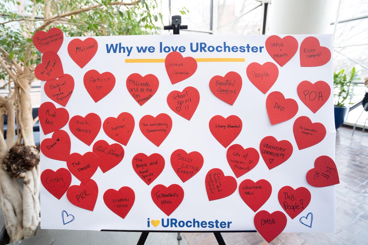 University of Rochester tweet media