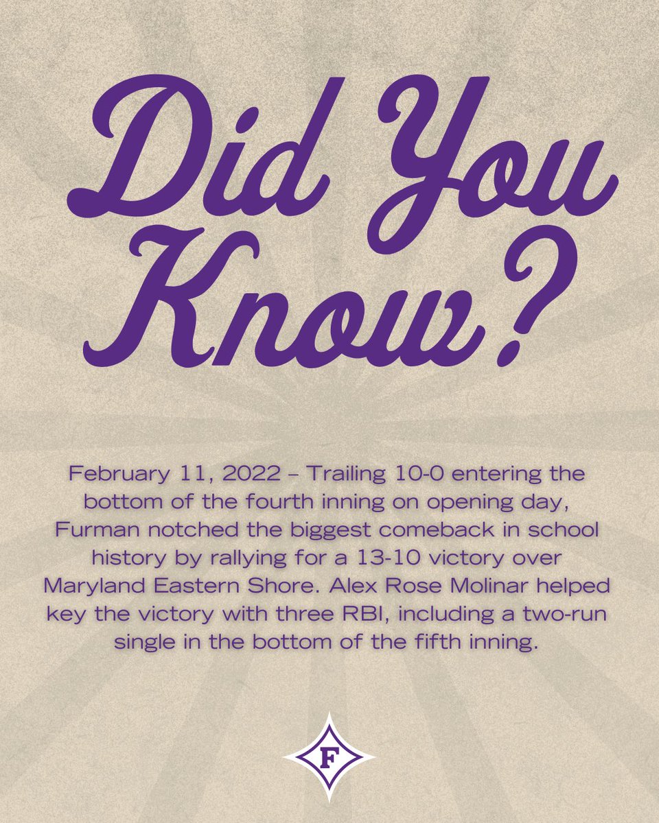 Furman Softball tweet media