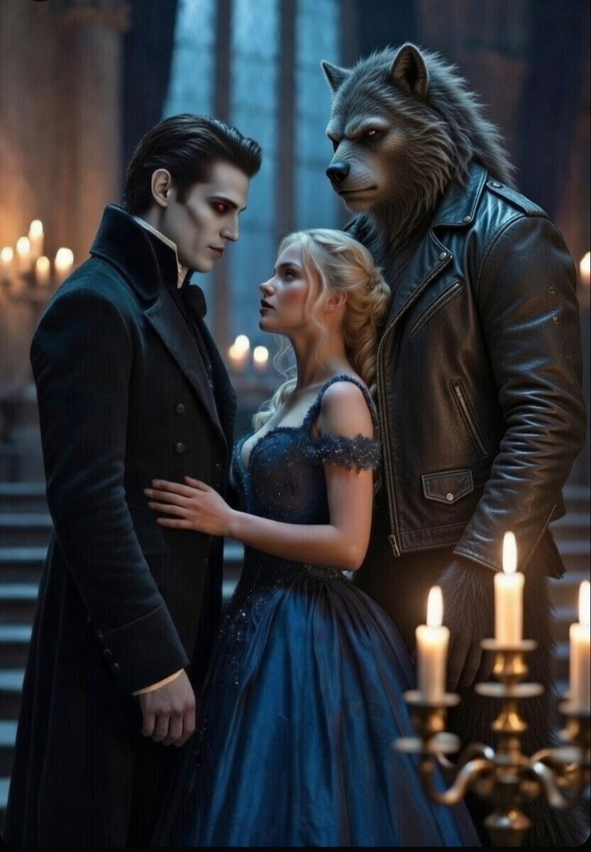see304304's tweet photo. Vampire husband: velvet, poetry, 187 years of devotion 🖤
Werewolf mate: 7 feet of pure primal claim 🌙🐺
She’s literally caught in the middle. Who wins her forever?
Drop A or B + fight me in the quotes 🔥 #TeamVampire or #TeamWerewolf https://t.co/PFlPHUvNrh