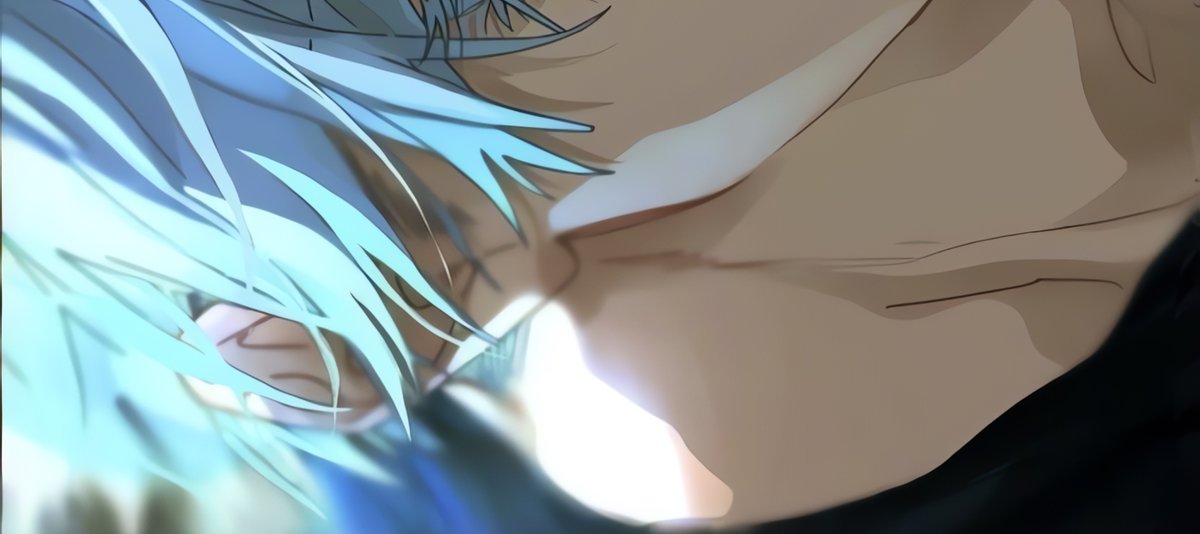 大きな目  
五条悟