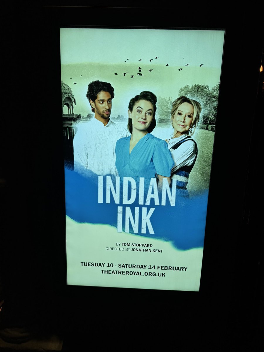 traceyrennard's tweet photo. @TheatreRBath - fantastic performances this evening #IndianInk 🎭 https://t.co/q5hBRuNd5S