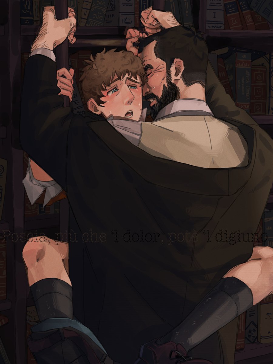 Inferno - canto XXXIII, verso 75
#hucklerobby (Dark Academia au)