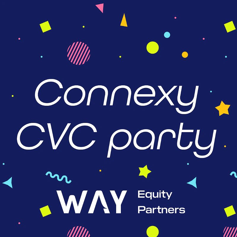 今日はConnexy主催のイベント！

<a href="/wayequity/">WAY Equity Partners</a> とのコラボで行います！