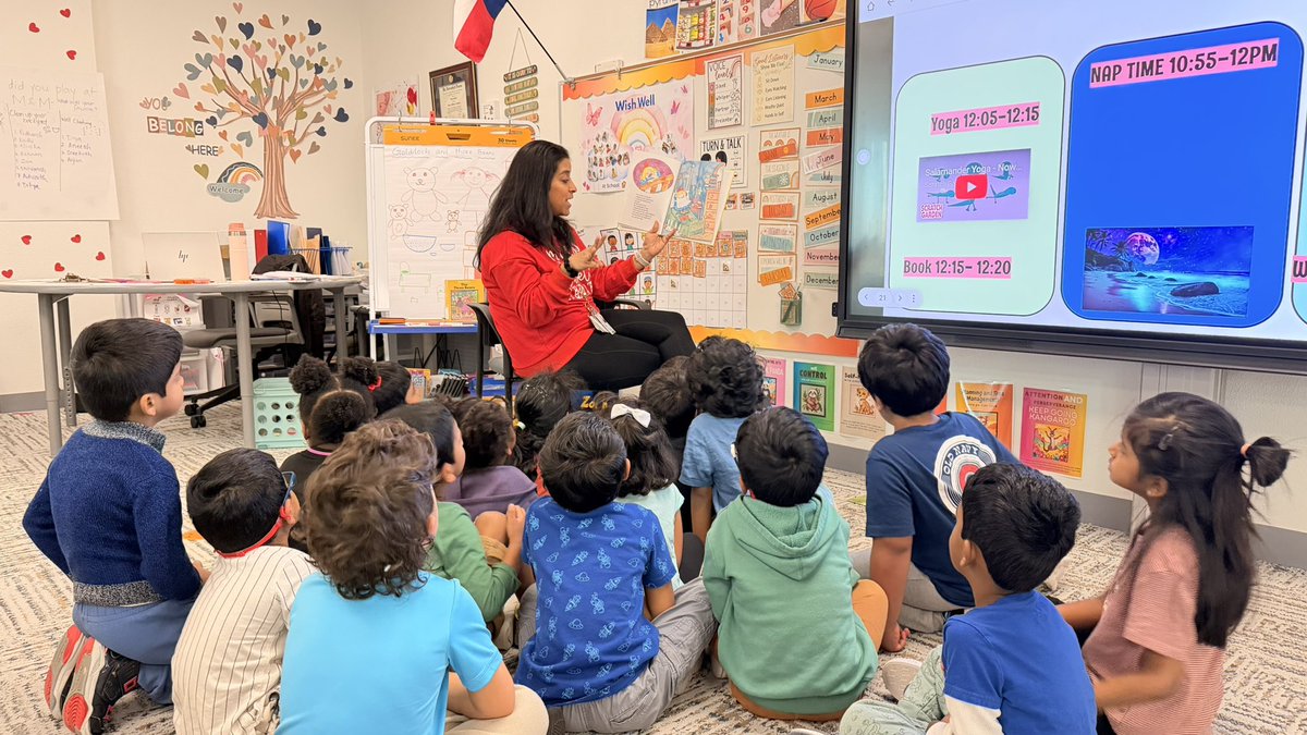 #Reading isn’t passive! It’s #interactive.
Our #expressions model #comprehension.
#Questions spark #thinking.
Group discussion builds #language.
When children lean in, #literacy comes alive. Invite every voice. #fairytales #Goldlilocks #prek #prekliteracy #calhounconnects #read