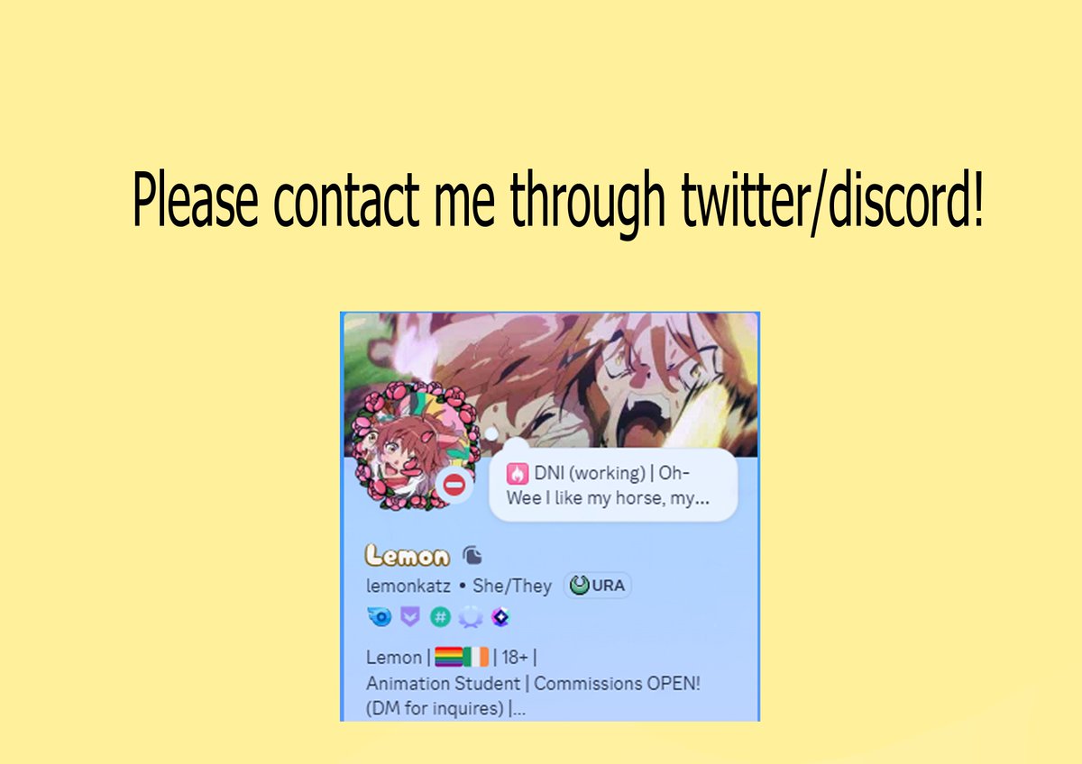 LemonKat (Comms OPEN) tweet media