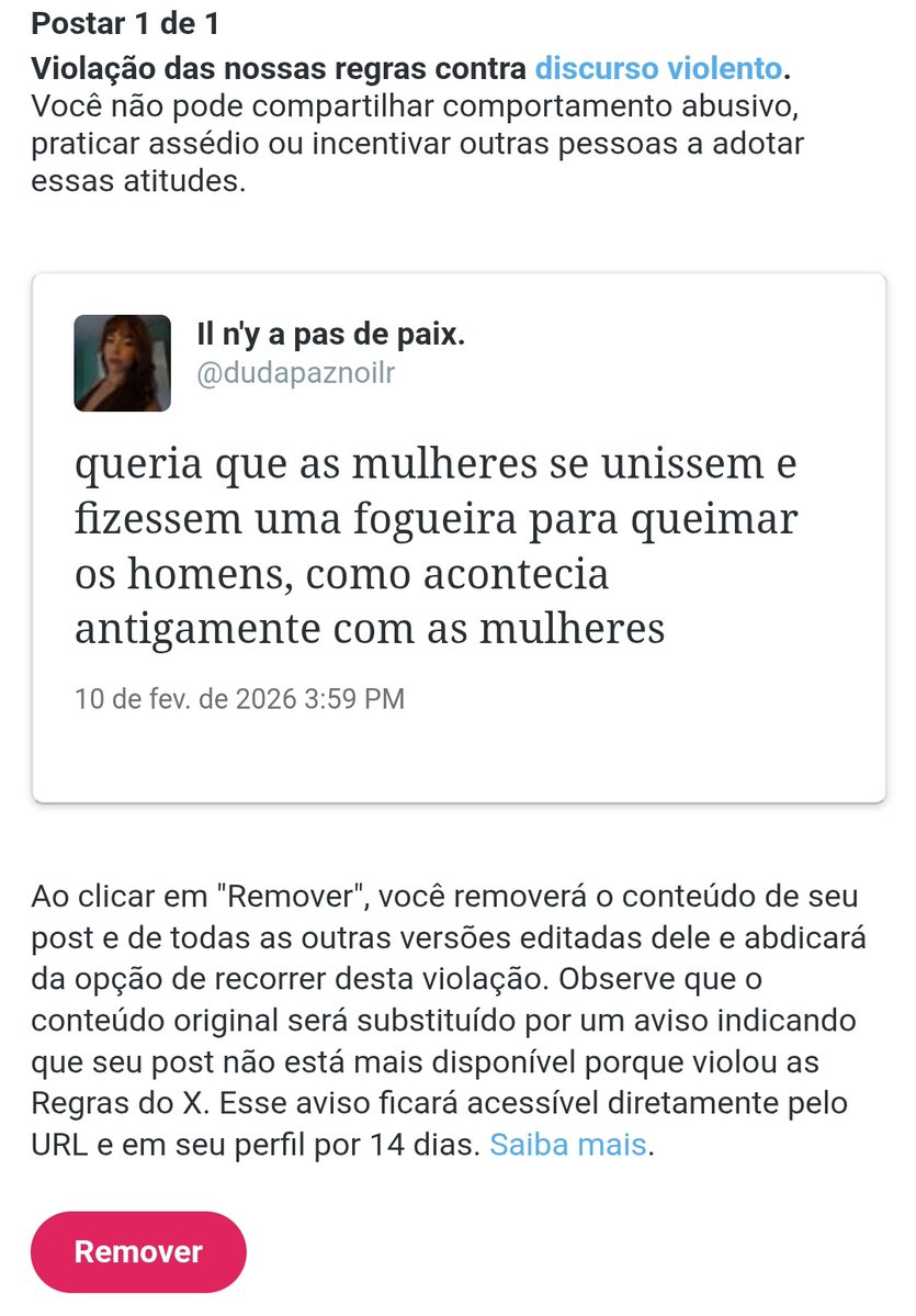 os macho não aguentaram meu Tweet KKKKKKKKK tmnc