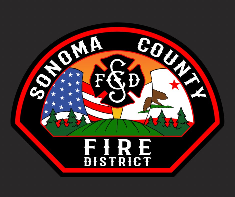 Sonoma County Fire District tweet media