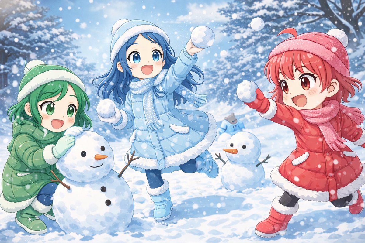 Shuwapuni's tweet photo. 最近寒い日が続いてるから体調に気をつけてね☃️ https://t.co/zAsKpGsCl8