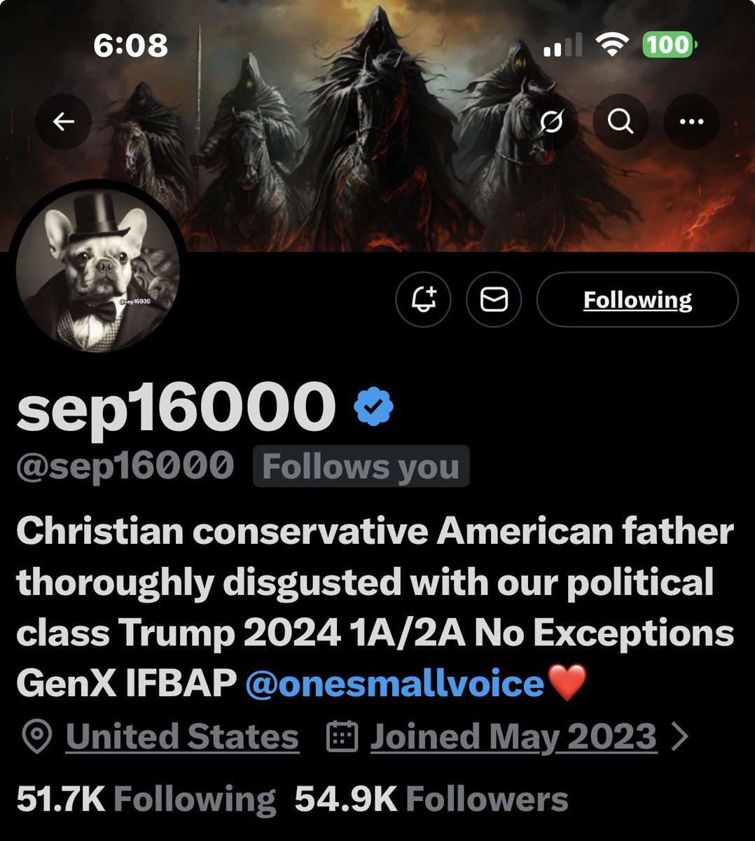 Are YOU friends with
<a href="/sep16000/">sep16000</a> — one of the most consistent, no-BS voices on here. You drop hard truths on 2A, call out the regime lies, and never bend for the mob. Spine of steel, zero apologies.  

Big respect, my Friend!!!  Keep holding the line 🇺🇸🛡️🔥 <a href="/sep16000/">sep16000</a>
Please FOLLOW