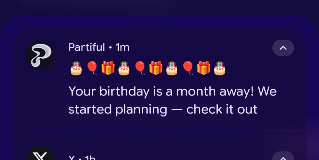 Why does palantir want to plan my birthday party for me?
