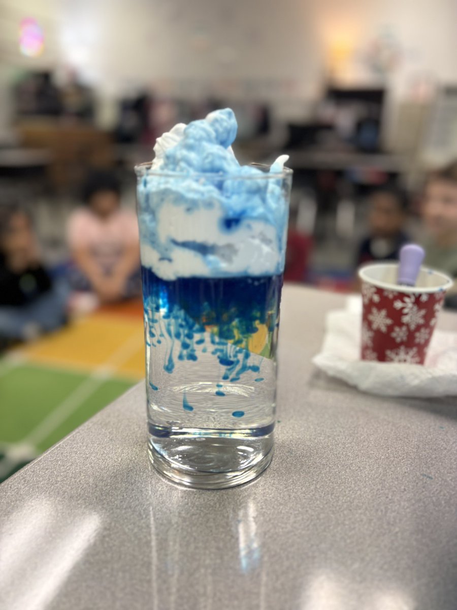 ChocoPrimary's tweet photo. Check out this storm in a jar that first graders got to see after hearing Mrs. Jones read aloud, “Lying Up a Storm.”  This month’s Character Strong trait is Honesty so be sure to ask your student(s) what they are learning! @CharacterStrong https://t.co/3MjBEgQtZ2