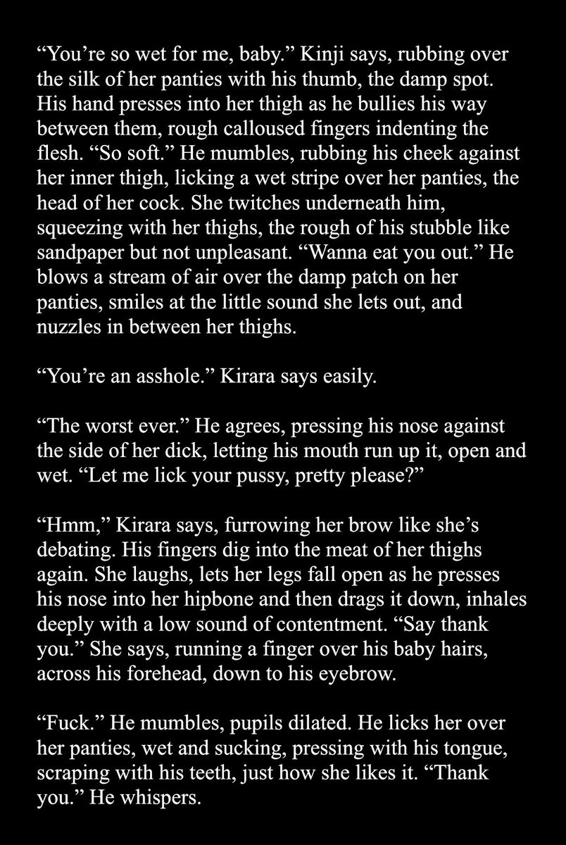 WIP WEDNESDAY KIRARA AND KINJI (and third screenshot wip Wednesday kirara and kinji 🔞 for those of u who understand the vision) ((if u saw the first post no u didn’t))