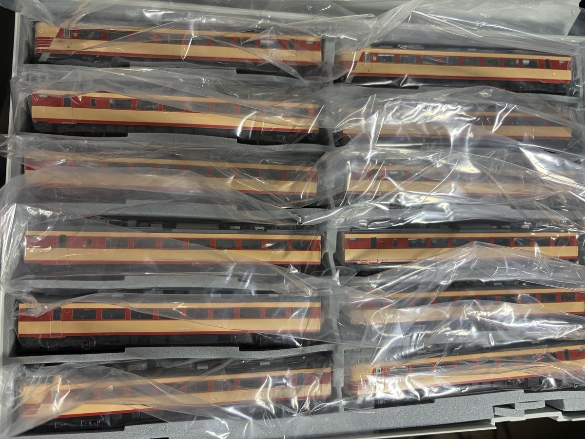 おはようございます⛅️ 保有のTOMIX 485系新潟T18編成とK1編成を1つの