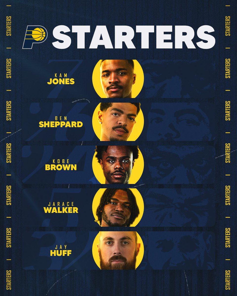 Kobe Brown's first start for the squad 🙌