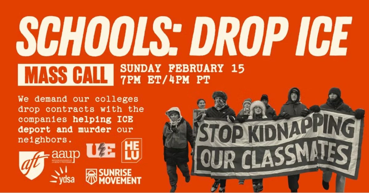 Higher Education Labor United (HELU) tweet media