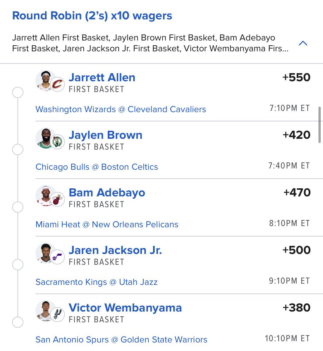parlaypropman's tweet photo. Starting the HUGE NBA slate out right! 

Allen✅

🤫🤫

❤️ run it up if you want me to share an assist 3-Legger

#Gambling𝕏 https://t.co/M6YOnIaFhF