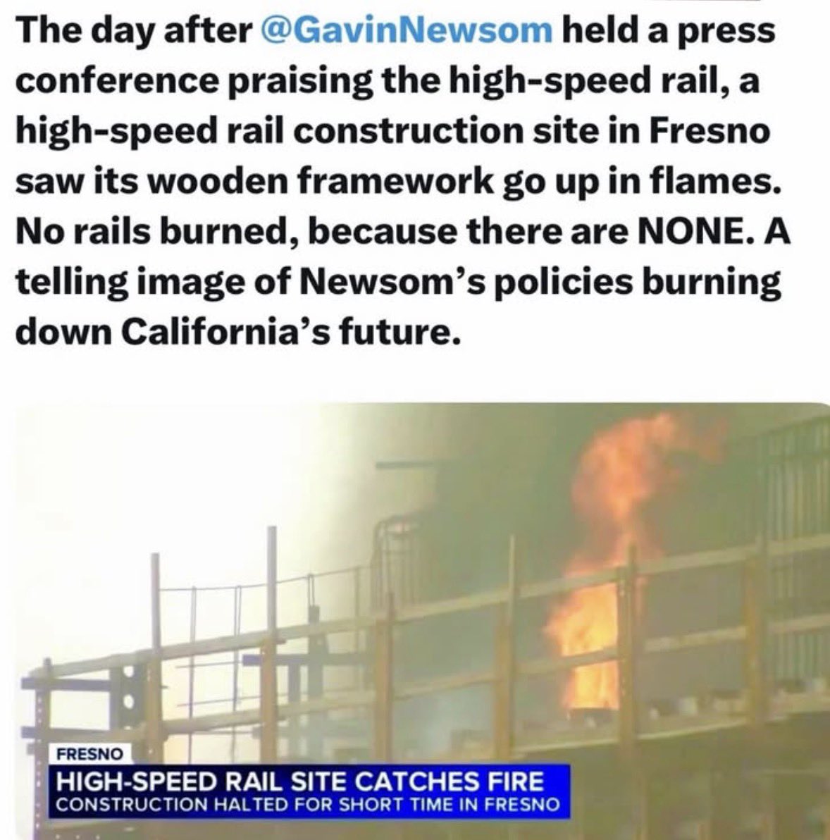 So what’s burning?  Financial records?