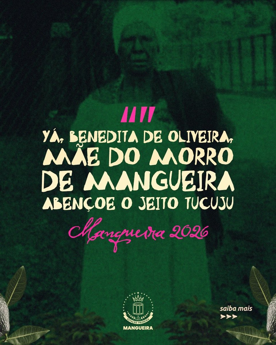 Estação Primeira de Mangueira (@gresmangueira) on Twitter photo 