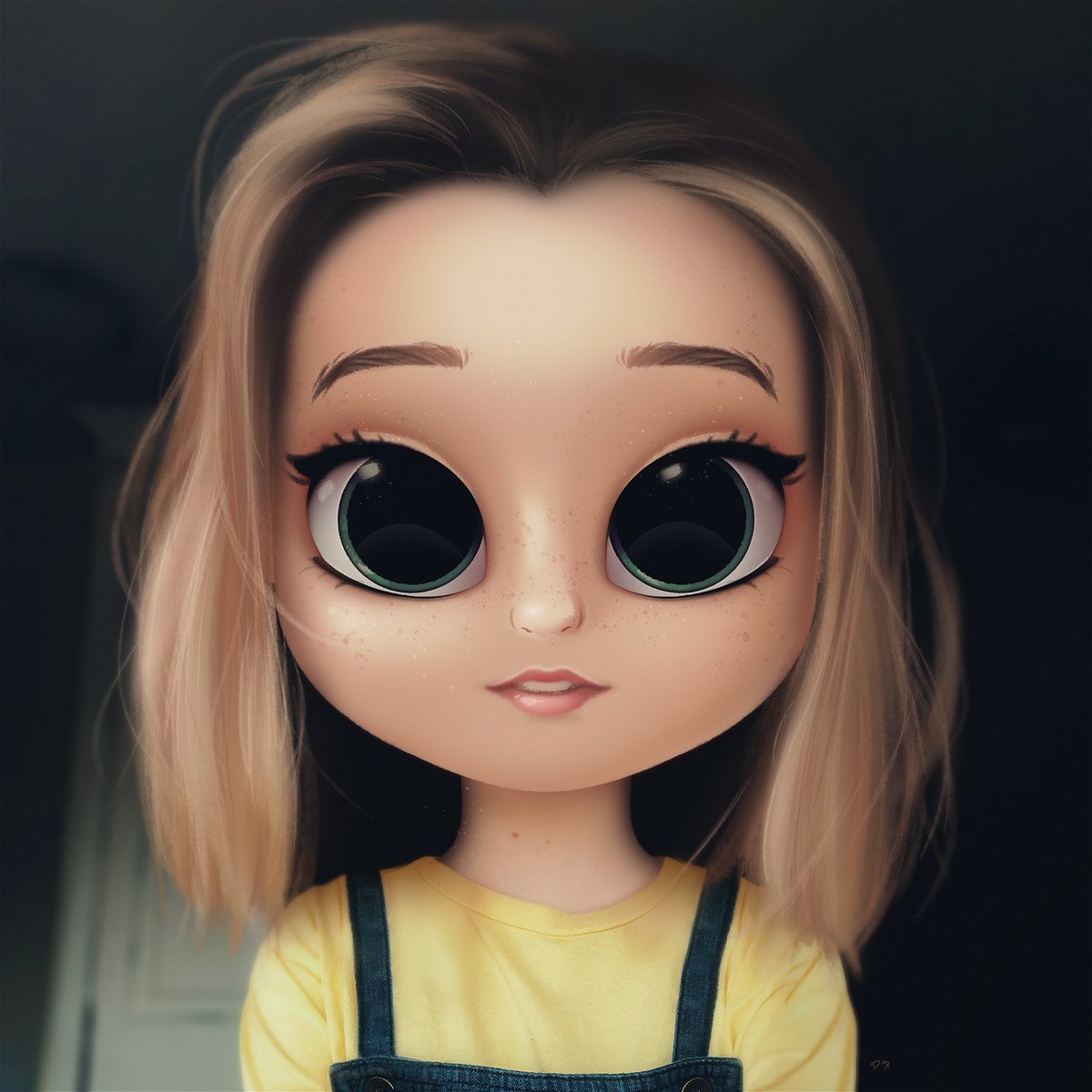 dollifylatam's tweet photo. Una de mis favoritas 😊🎨 #dollify #dollifyapp #dibujo #ilustracion #noIA https://t.co/qfEikygjNv