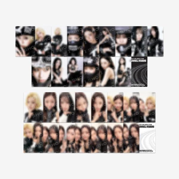 🆕【 ITZY 】 ITZY - 3RD WORLD TOUR 「TUNNEL VISION」 MD 🖤Ktown4u