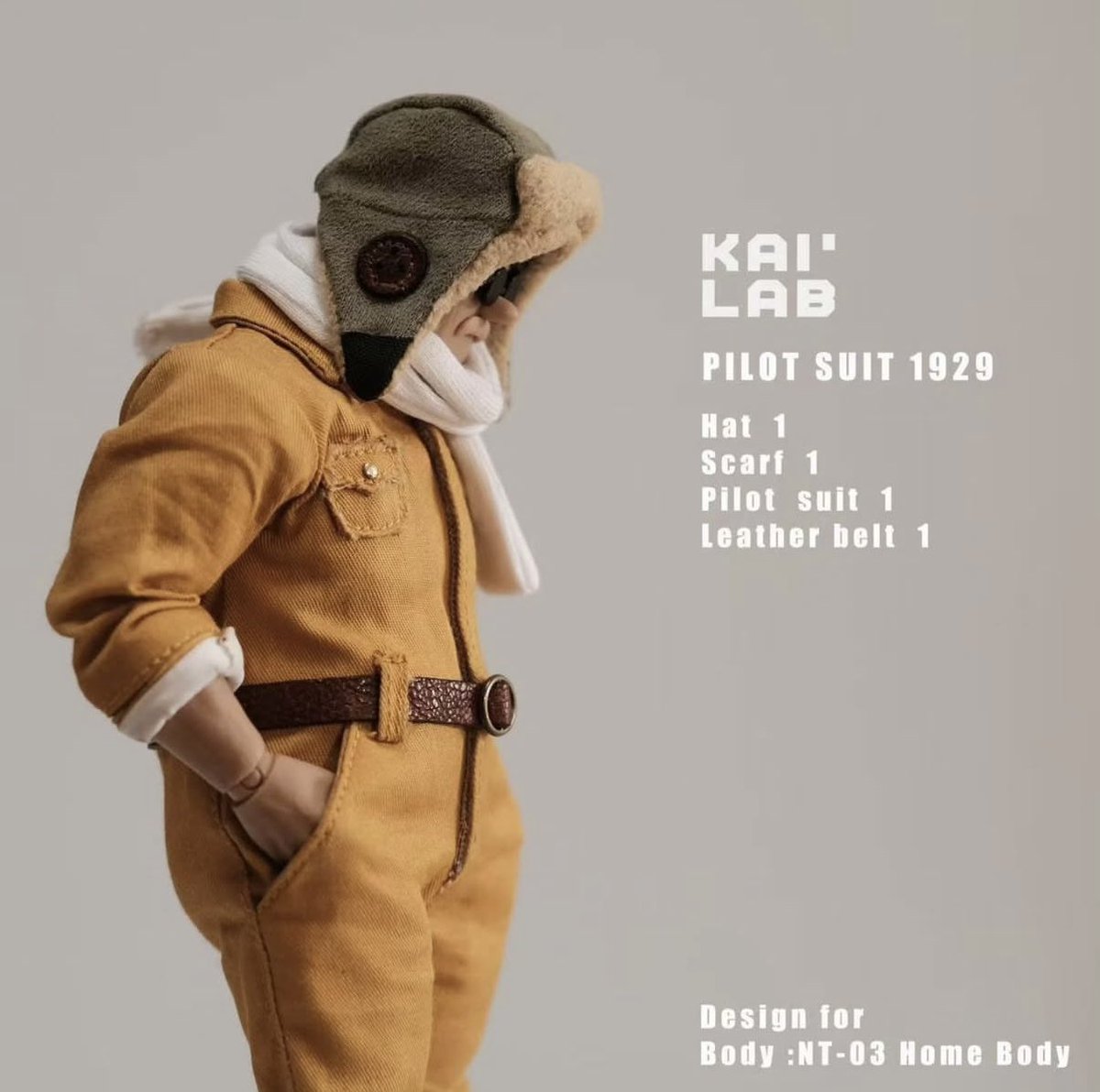 I__Love__Heroes's tweet photo. KAI' LAB Pilot suit 1929 accessories
#Nottaa NT-03 body fit https://t.co/YsNPp3dest
