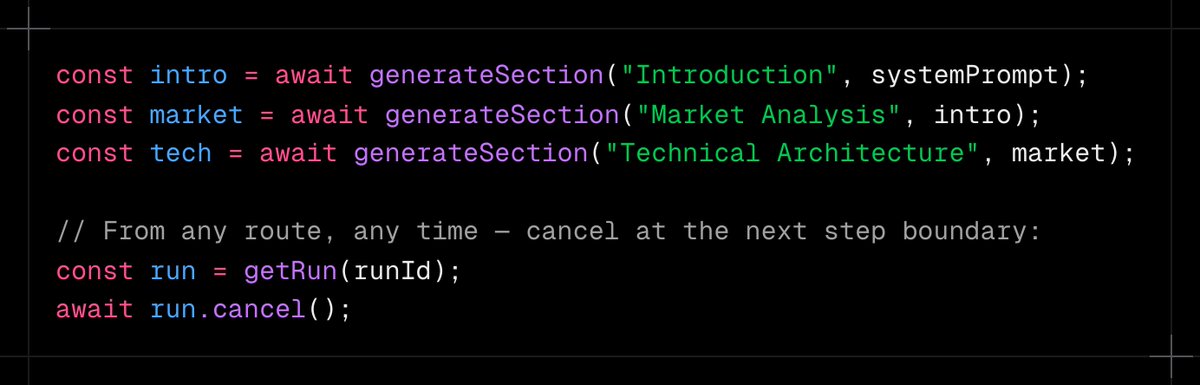 Workflow DevKit tweet media