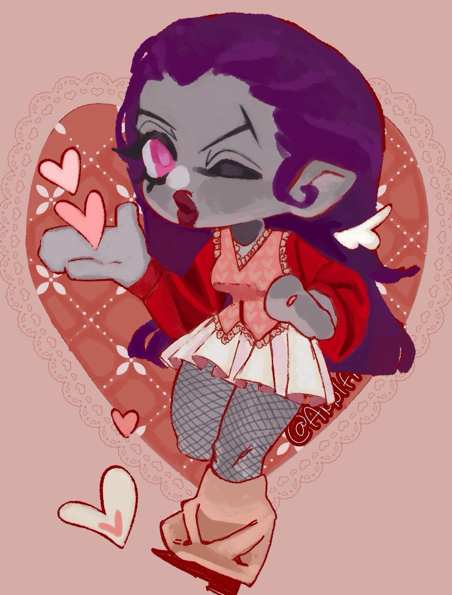 Good evening ghouls and ghosts, I thank your patience while I journeyed through and difficult part of my unlife. Your dedication will be rewarded with a return to streaming end of Feb/beginning of March! 
Cred: <a href="/applfritta/">Rosie || 𝒞𝒪𝑀𝑀𝒮 𝒪𝒫𝐸𝒩 || 🐛🍎</a> 
#twitch #vtuber #VtuberEN #pngtuber #streamer