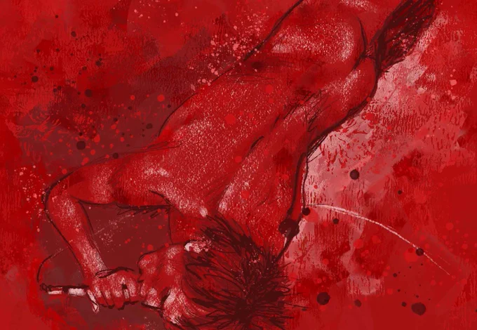 映画「ストリートキングダム」の公開を前に以前描いたミチロウ絵。豊臣未知ヲが楽しみだ〜 #イラスト #illustration #iPadart #AdobeFresco #ストリートキングダム自分の音を鳴らせ