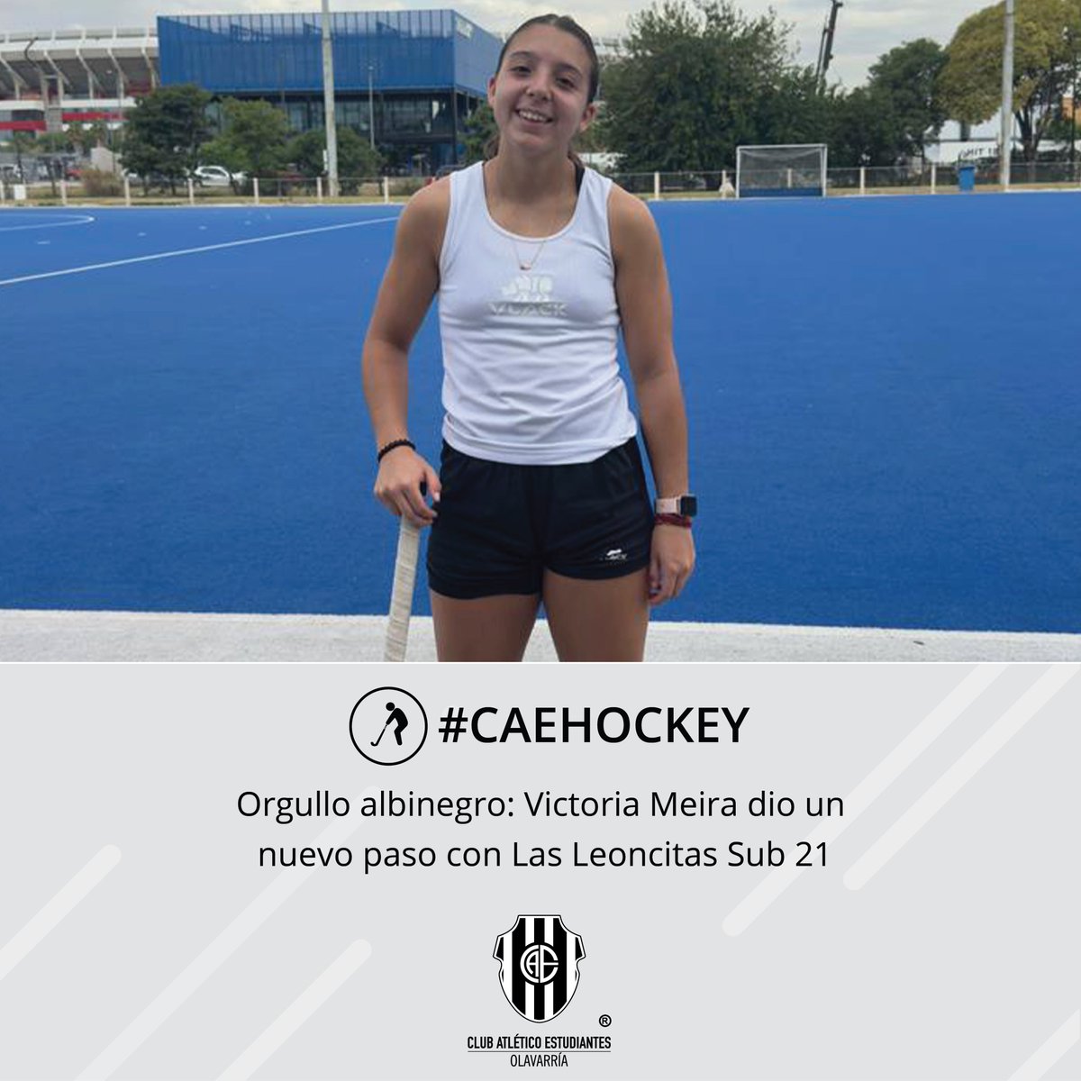 #CAEHOCKEY 🏑Orgullo albinegro: Victoria Meira dio un nuevo paso con Las Leoncitas Sub 21

Nota completa: caeolavarria.com.ar/index.php/2026…