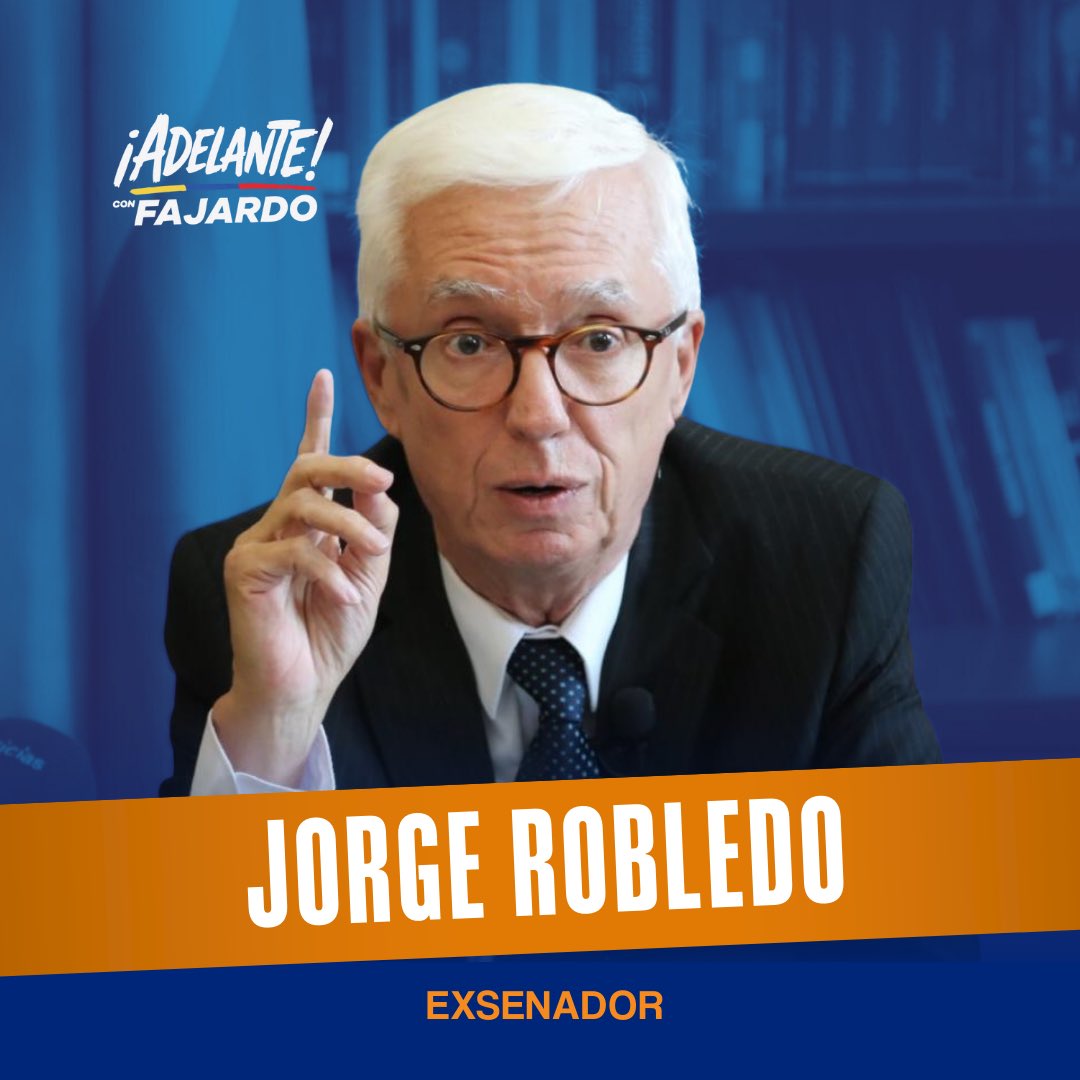 Martín Rivera Alzate (<a href="/riveraalzate/">Martín Rivera Alzate</a> ), Alejandro García (<a href="/AlejoGarciaRios/">Alejandro García</a> ), María Ángela Holguín y a Jorge Enrique Robledo (<a href="/JERobledo/">Jorge Enrique Robledo Senado #10 Ahora Colombia</a> ).