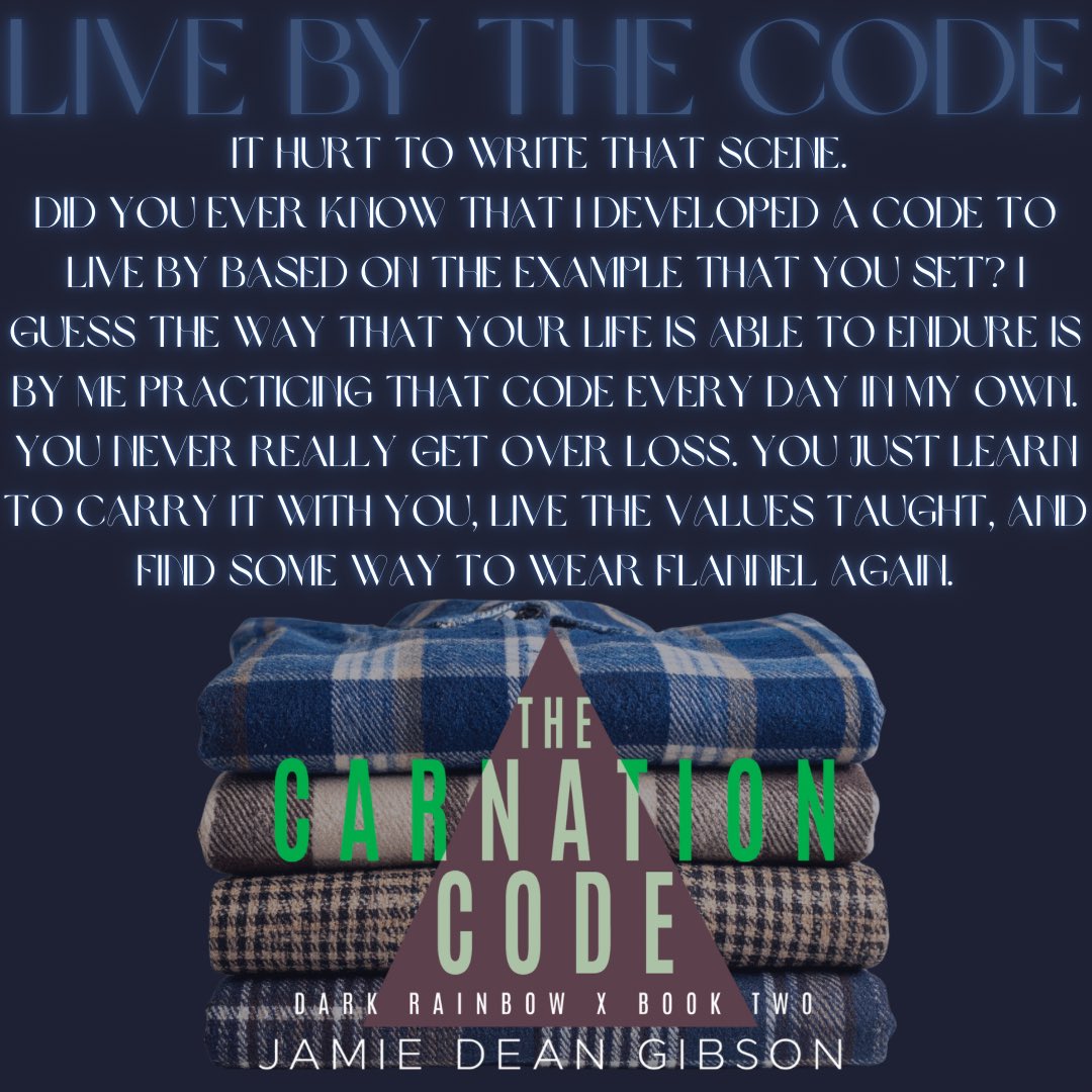 Reinvention17's tweet photo. Probably the hardest scene I’ve written…

#TheCarnationCode
#LiveByTheCode
#Birthday
#BookBuzz
#Dad https://t.co/44dWWIXHDg