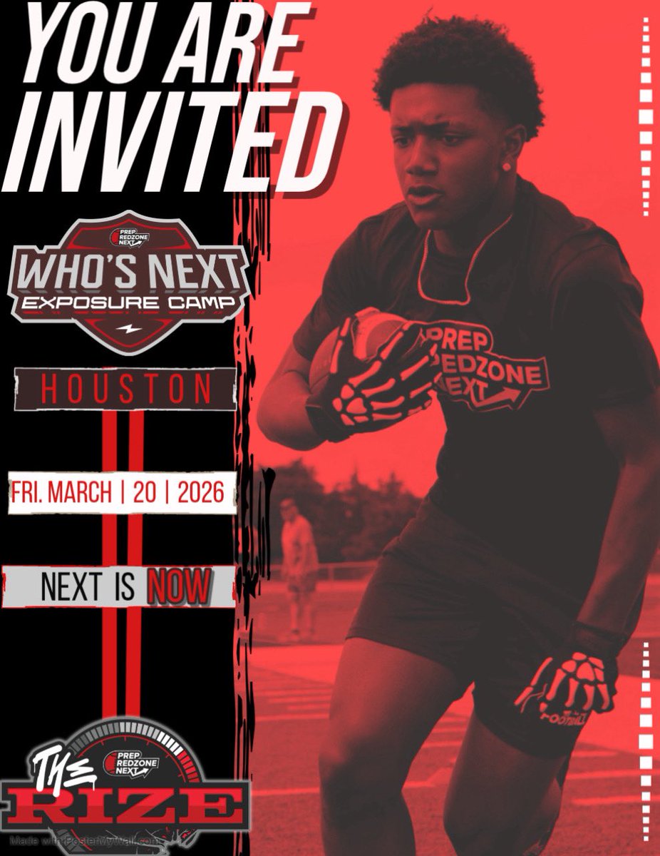 kadebriggs24's tweet photo. Honored to receive an invite to the Prep Redzone Next Middle School Canp. @PrepRedzone @PrepRedzoneTX @PrepRedzoneNext @AlPopsFootball https://t.co/yIMrhoqgwG