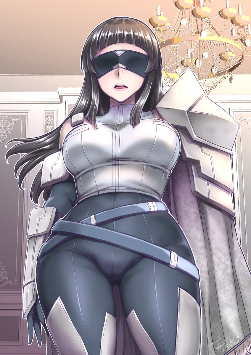 #私はこういう絵を描いています
基本的にペン画メインでそんなに塗らないんだけど、
ふともも塗る時だけめちゃめちゃ時間かけました。