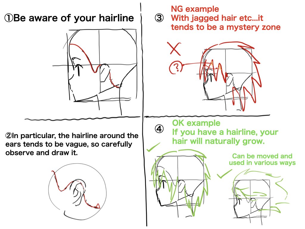 PrivateAnime's tweet photo. Take care of your hairline! ! https://t.co/Hs3EOnLZzI