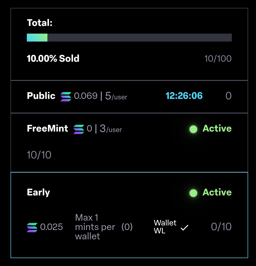 _Phantom100's tweet image. ♥️ RP + Drop $SOL Wallet Address 

We are giving away Early mint to 10 Frens ⚡

Let's Go ⁉️ Stay Calm... 

#Solana #SolanaNFTs #FreeMint