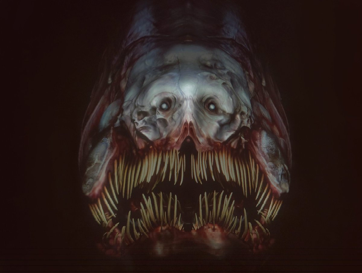 Destroyer397's tweet photo. Bueno, hace unas horas el artista que hizo el diseño público estás imágenes, dónde podemos con más claridad (además de mencionar que es una anguila xd)
Tw:@/deadly_melodic 
Instagram:deadlymelodic https://t.co/ODFDamZa3u