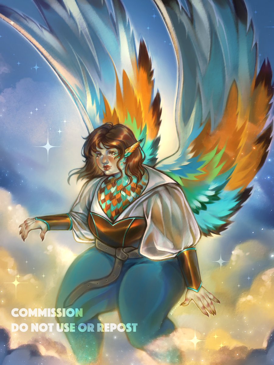 ianvoiid's tweet photo. some old comms that i really like :D 
#DNDCommissions #DnDcharacter #dndart https://t.co/y7ix1l5G4n