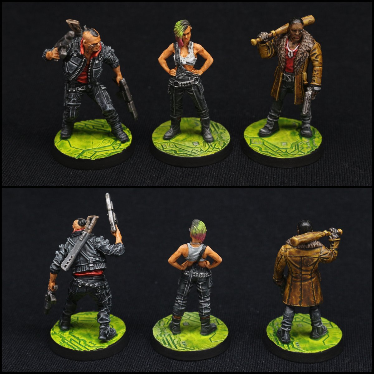 cosmisko's tweet photo. Max chrome lvl for Jackie, Judy &amp; River from Cyberpunk 2077: Gangs of Night City by @CMONGames. Finest #Edgerunners ready to hit the table.
Game.GetQuestsSystem():SetFactStr("judy_romanceable", 1) 😏
#Cyberpunk2077 #MiniaturePainting #GangsOfNightCity #JackieWelles #JudyAlvarez https://t.co/lzCtxi7BEG