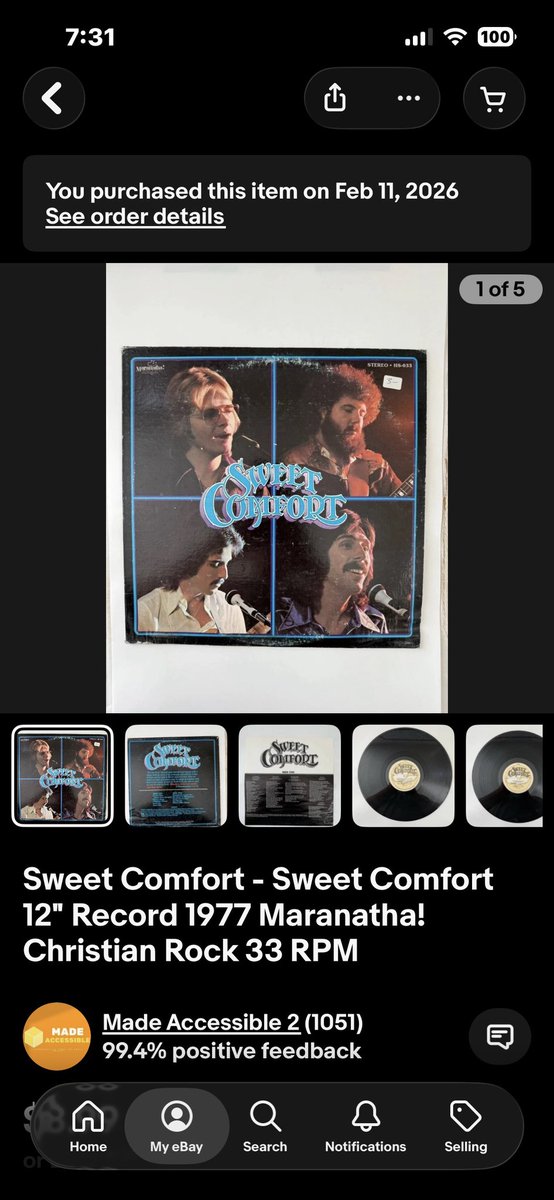 WVRADIODJ's tweet photo. @Bryan_Duncan Got the first record today after finding it on eBay! When it comes I will have all SCB on vinyl except The Light Years which I don’t know if it was ever released on vinyl! I am excited to compete my collection of SCB! https://t.co/IXJ8ZtzHNd