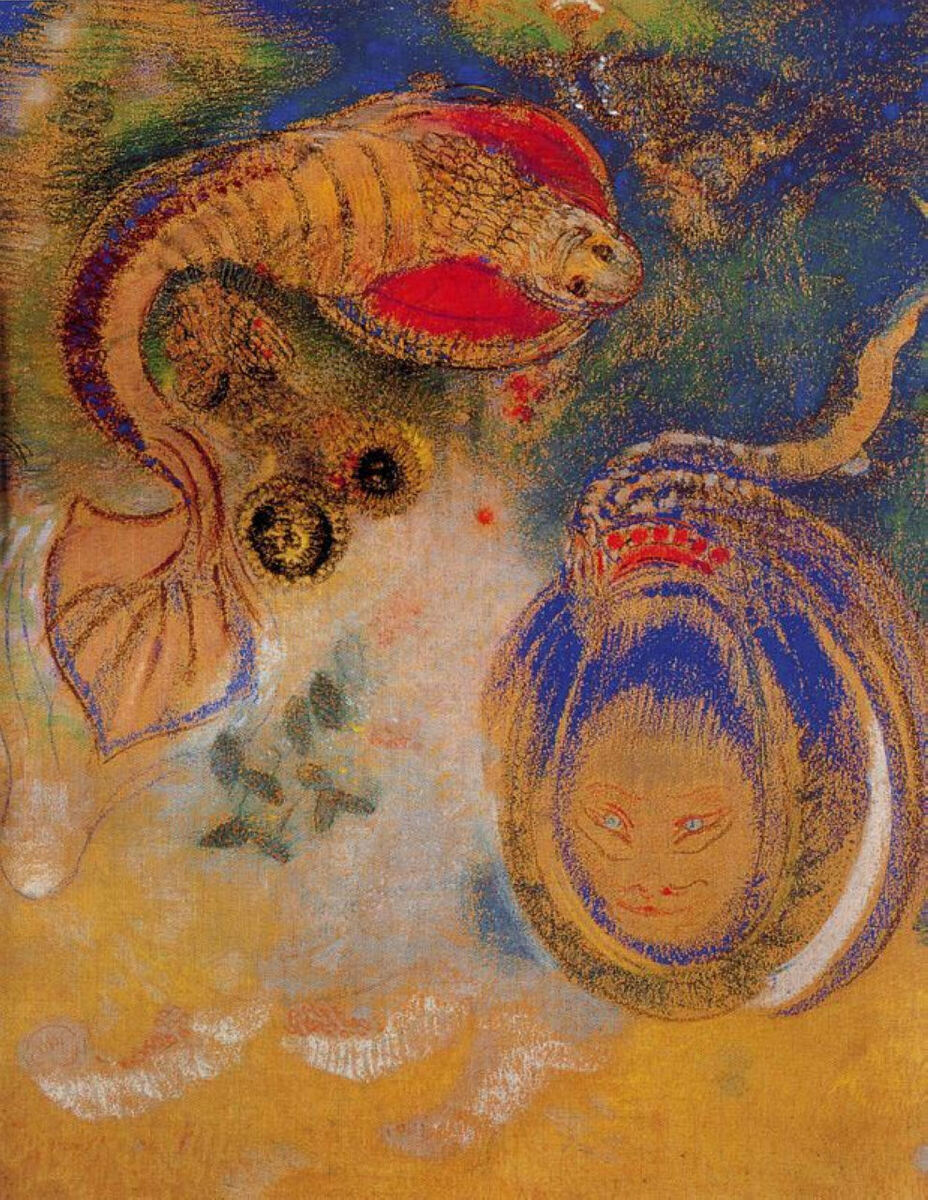 Animals of the Bottom of the Sea #artbots #redon