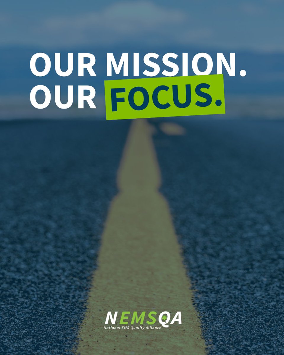 National EMS Quality Alliance (NEMSQA) tweet media