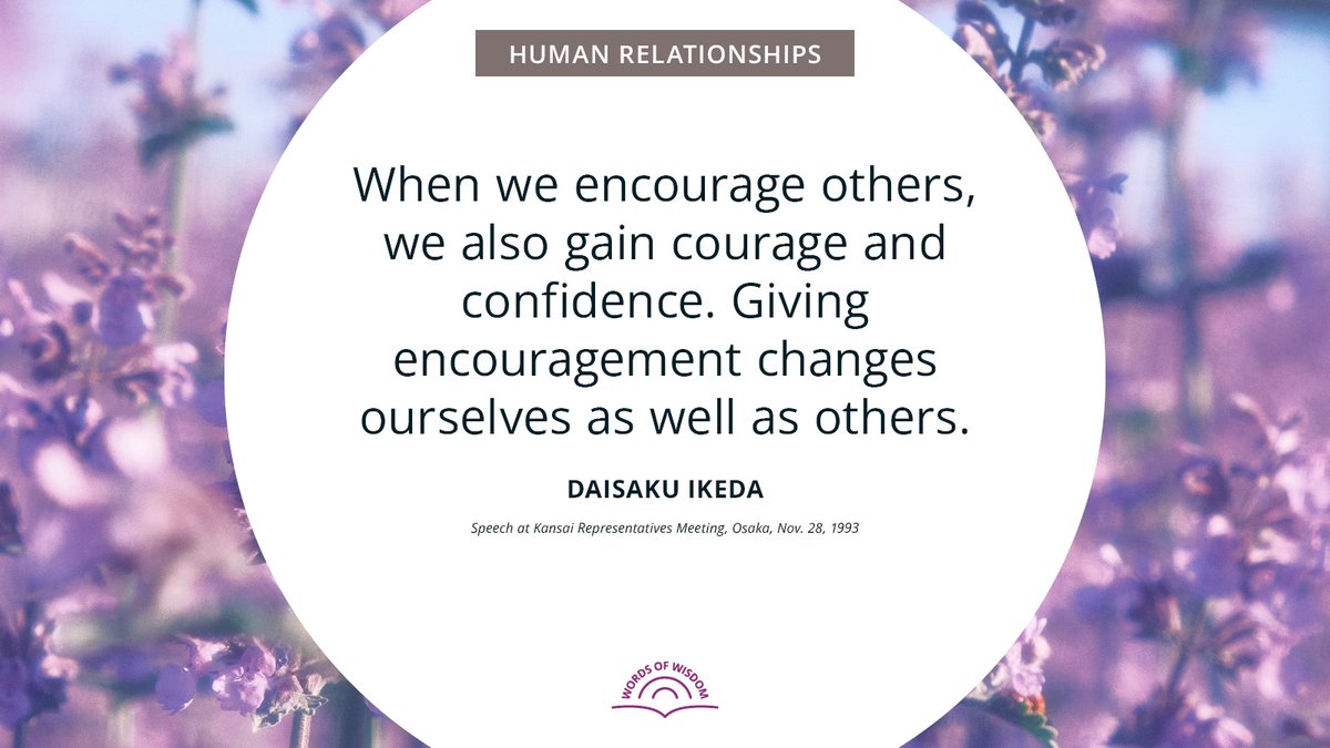 Lift others, rise together. ✨

For more quotes, head to: daisakuikeda.org/sub/quotations…

#Relationships #DaisakuIkedaQuotes #WordsOfWisdom #PeaceThroughDialogue