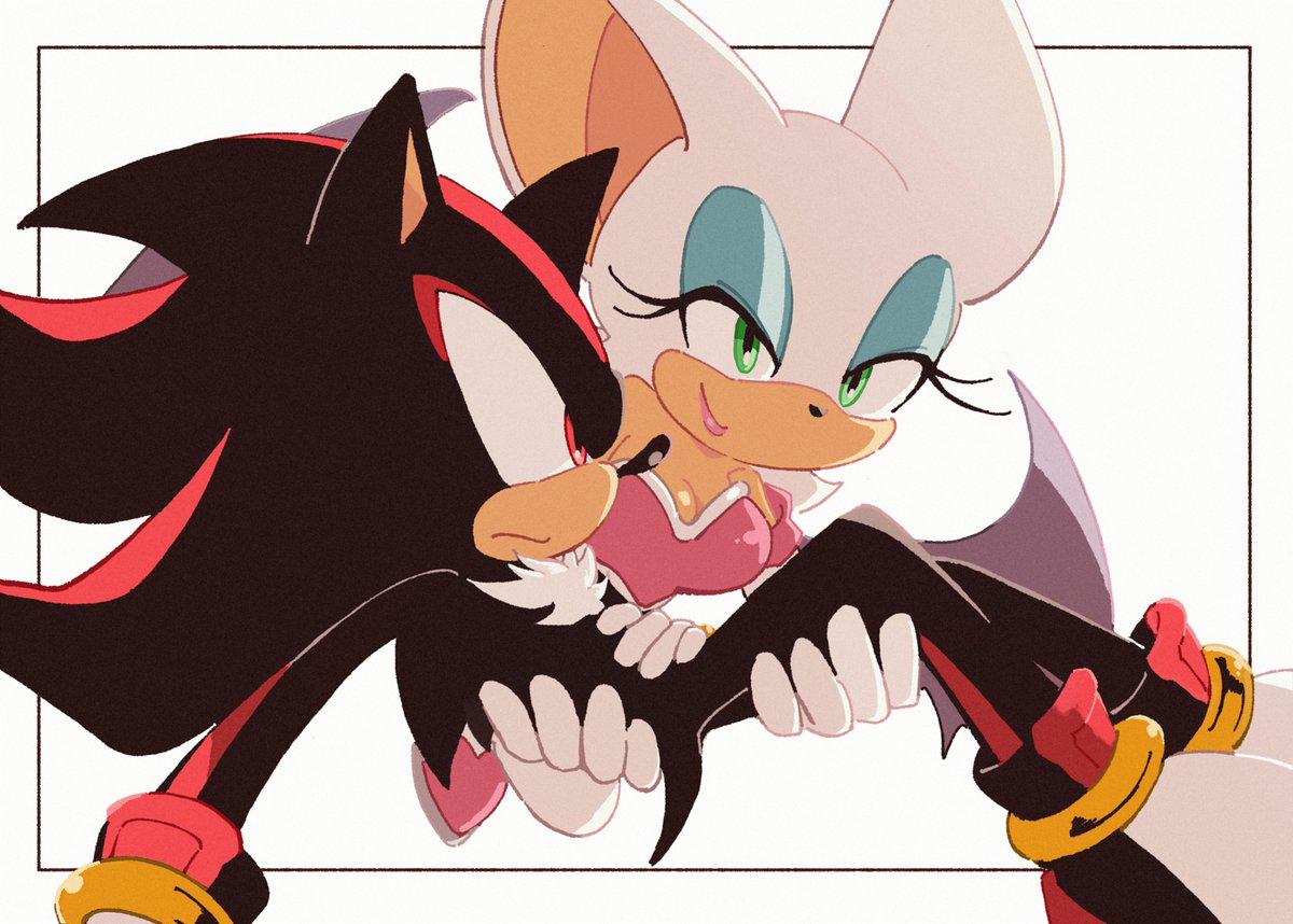 逆にシャドウがルージュにお姫様抱っこされてるのも好き