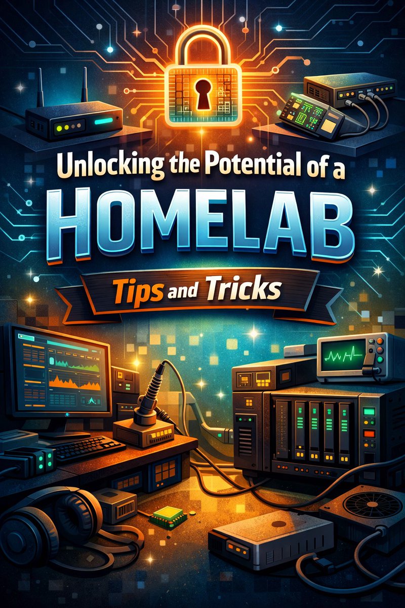 ADHDHomelab's tweet photo. What is a homelab? A homelab is a personal “mini data center” at home where you run servers, storage, networking, and services to learn, experiment, and build projects safely.

Read more 👉 https://t.co/vB3aMNqIZX

#Virtualization #Docker #NAS https://t.co/PDgNovESrg